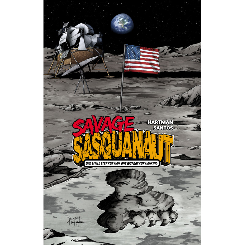 SAVAGE SASQUANAUT 1 CVR B CRAIG BABIAR ONE GIANT STEP VAR