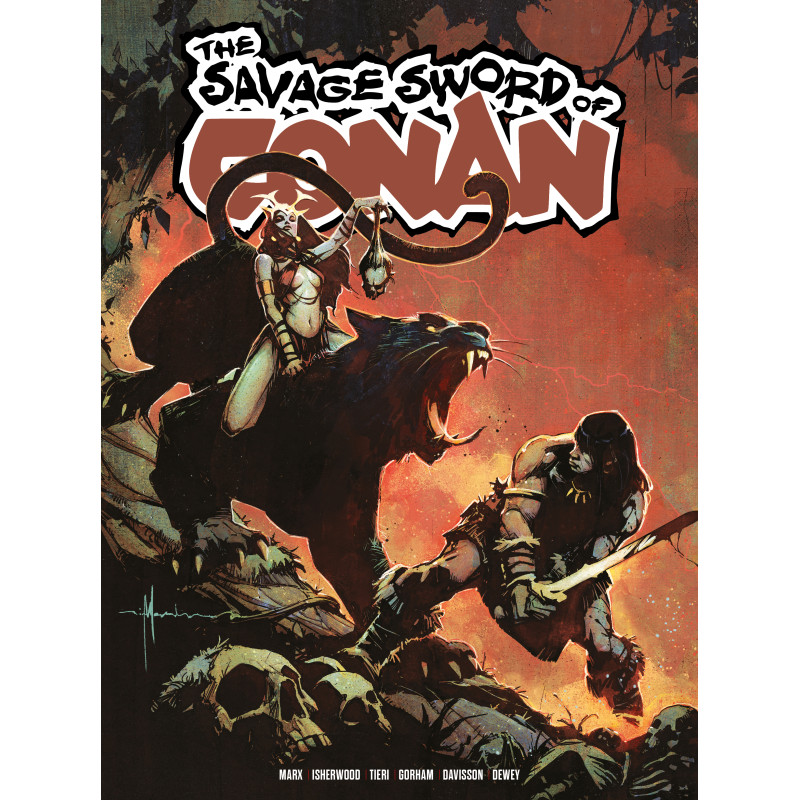 SAVAGE SWORD OF CONAN 17 CVR B NICK MARINKOVICH VAR (MR)