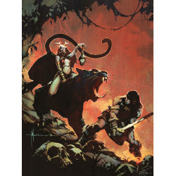 SAVAGE SWORD OF CONAN 17 CVR D NICK MARINKOVICH VIRGIN CARDSTOCK VAR (MR)