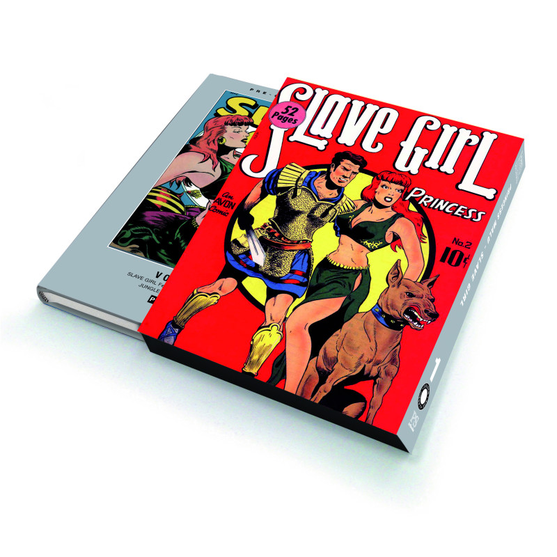 SLAVE GIRL & JUNGLE GIRL HC VOL 01 SLIPCASE EDITION
