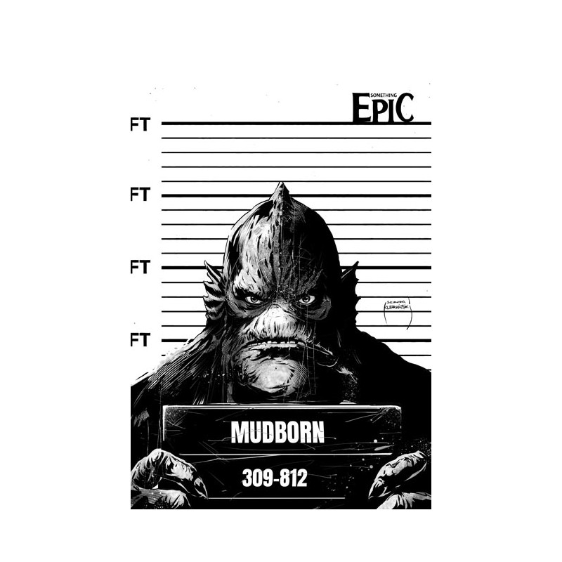 SOMETHING EPIC 17 CVR D SZYMON KUDRANSKI RAW ART VAR