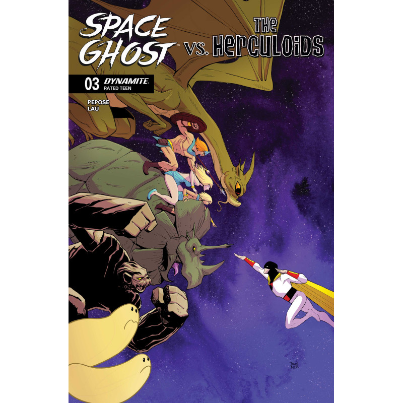 SPACE GHOST VS THE HERCULOIDS 3 CVR B DREW MOSS VAR