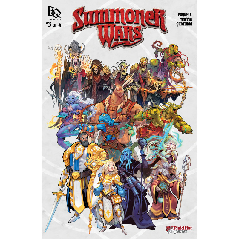 SUMMONER WARS 3 (OF 4) CVR B MARTIN ABEL DAVID RICHARDS VAR