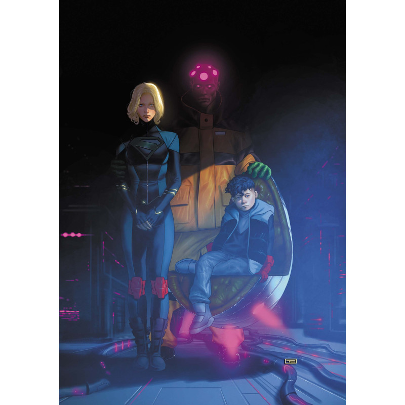SUPERGIRL SURVIVE 5 (OF 6) CVR B TAURIN CLARKE CARD STOCK VAR