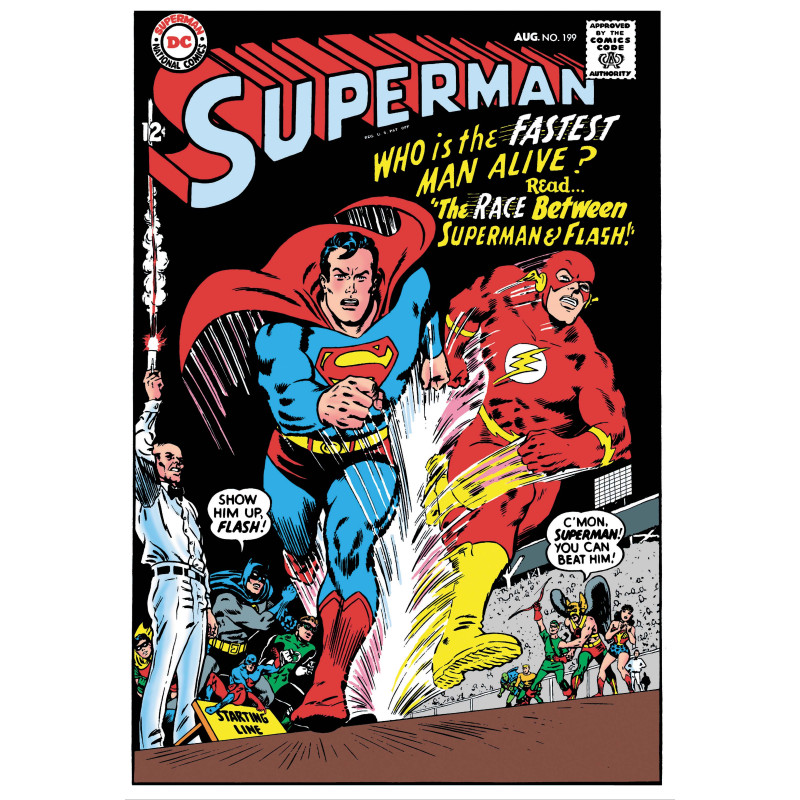 SUPERMAN 199 FACSIMILE EDITION CVR A CARMINE INFANTINO
