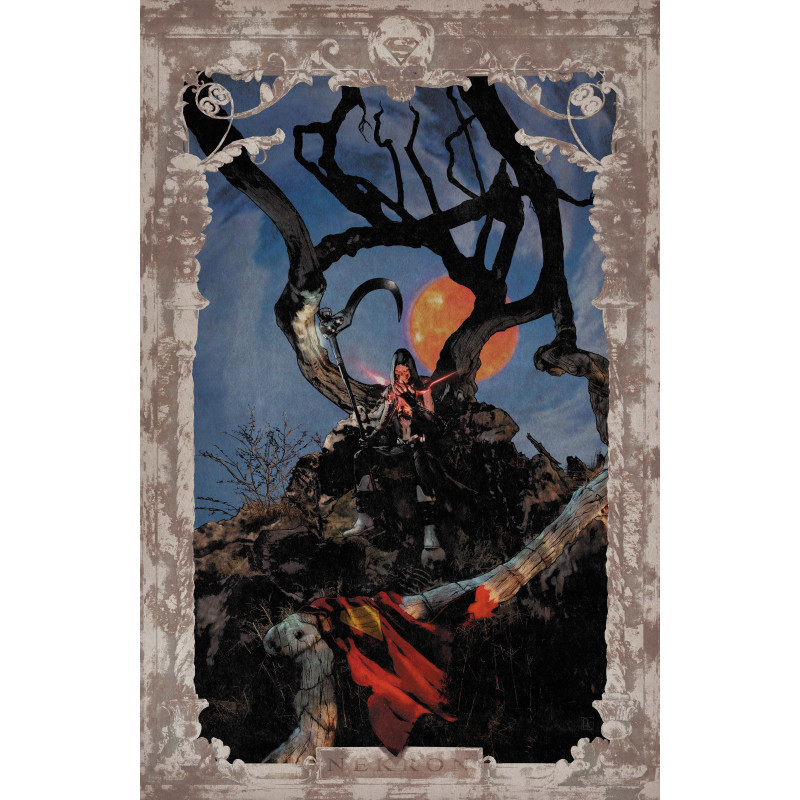 SUPERMAN 44 CVR D ARIEL COLON CARD STOCK VAR