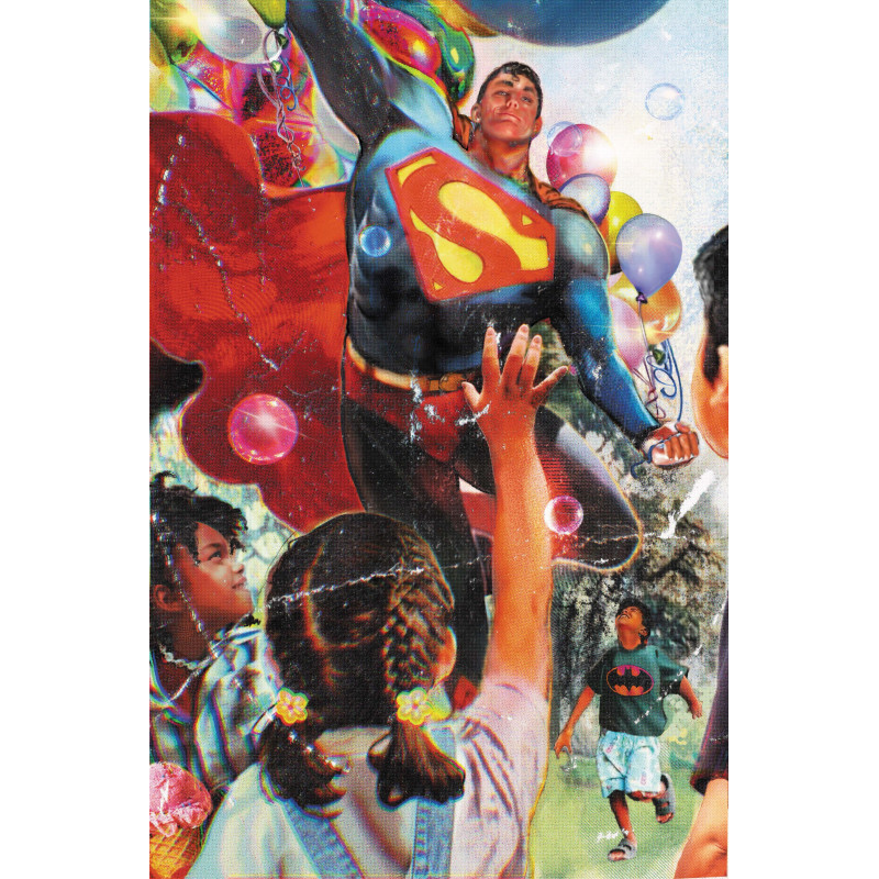 SUPERMAN UNLIMITED 19 CVR B ANGELA WU CARD STOCK VAR