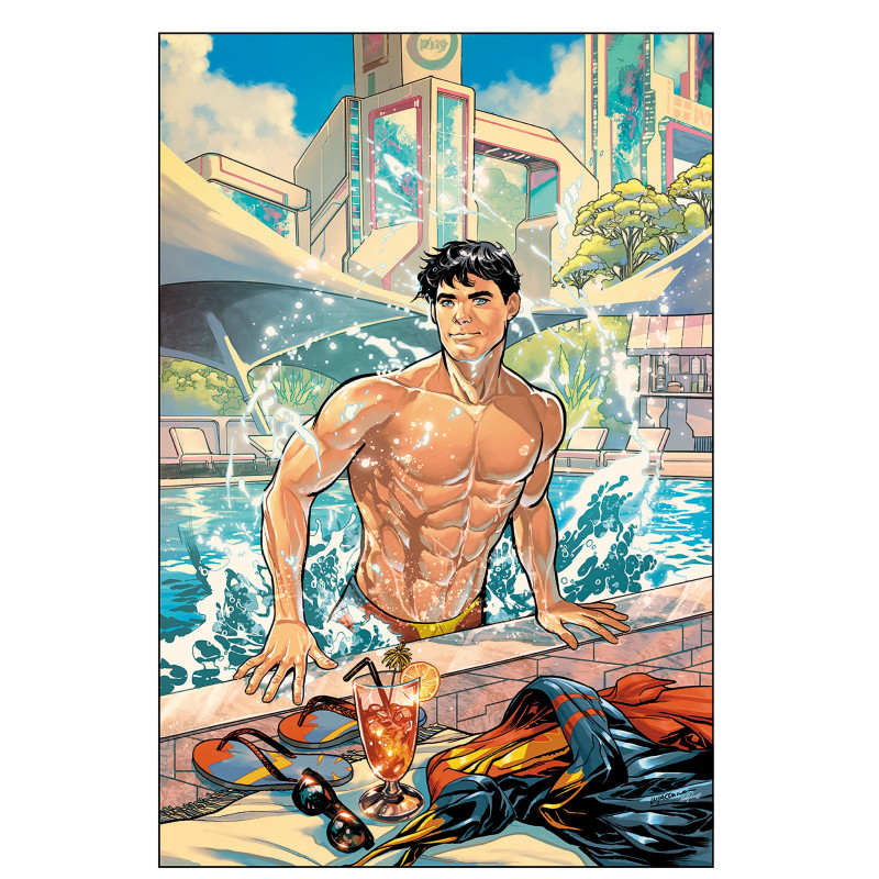 SUPERMAN UNLIMITED 19 CVR C EMANUELA LUPACCHINO CARD STOCK VAR