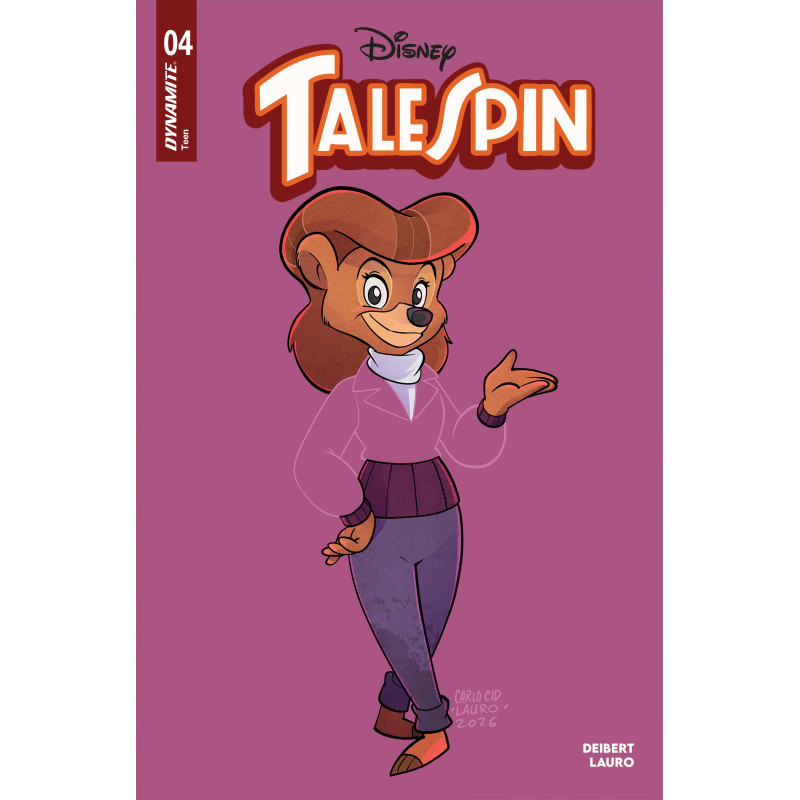 TALESPIN 4 CVR C CARLO LAURO COLOR BLEED VAR