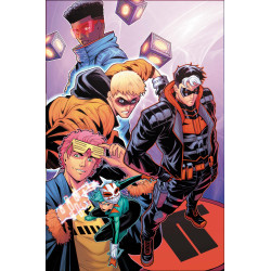 TEEN TITANS 3 CVR D TRAVIS MERCER CARD STOCK VAR