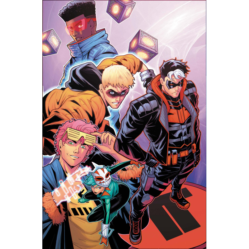 TEEN TITANS 3 CVR D TRAVIS MERCER CARD STOCK VAR