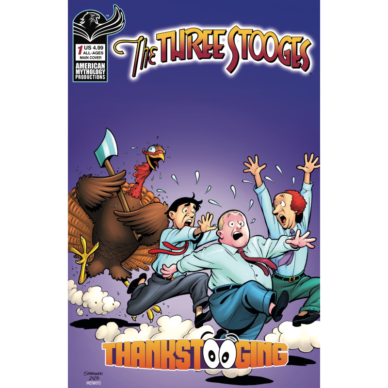 THREE STOOGES THANKSTOOGING 1 (ONE SHOT) CVR A ERIC SHANOWER