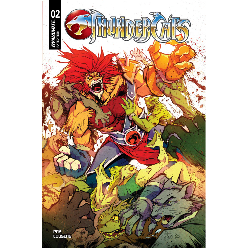 THUNDERCATS (2026) 2 CVR B DAVID COUSENS VAR