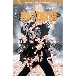 UNIVERSAL MONSTERS FRANKENSTEIN B&W SPECIAL 2 (OF 2) CVR A MICHAEL WALSH