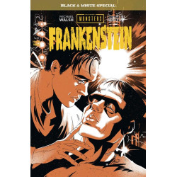 UNIVERSAL MONSTERS FRANKENSTEIN B&W SPECIAL 2 (OF 2) CVR B AL KAPLAN VAR