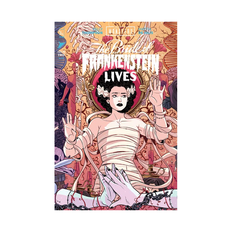 UNIVERSAL MONSTERS THE BRIDE OF FRANKENSTEIN LIVES 2 (OF 4) CVR C LUANA VECCHIO CONNECTING VAR