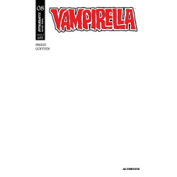 VAMPIRELLA (2026) 8 CVR F BLANK AUTHENTIX VAR