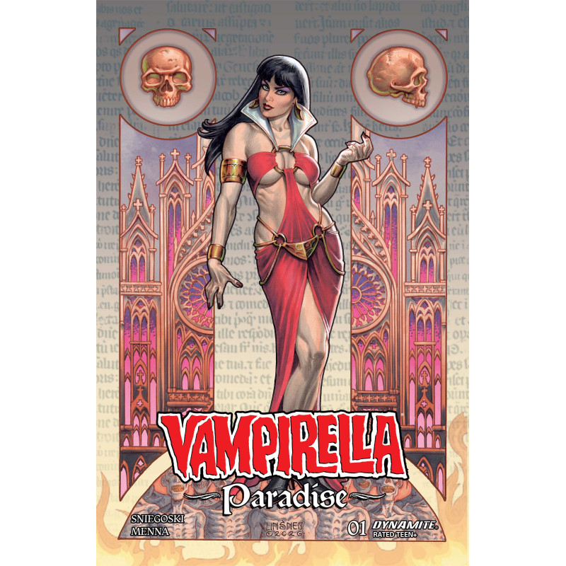 VAMPIRELLA PARADISE 1 CVR B JOSEPH MICHAEL LINSNER VAR
