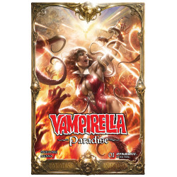 VAMPIRELLA PARADISE 1 CVR E FRANCESCO MATTINA FOIL VAR