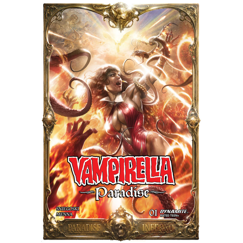 VAMPIRELLA PARADISE 1 CVR E FRANCESCO MATTINA FOIL VAR
