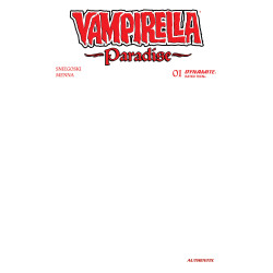 VAMPIRELLA PARADISE 1 CVR G BLANK AUTHENTIX VAR