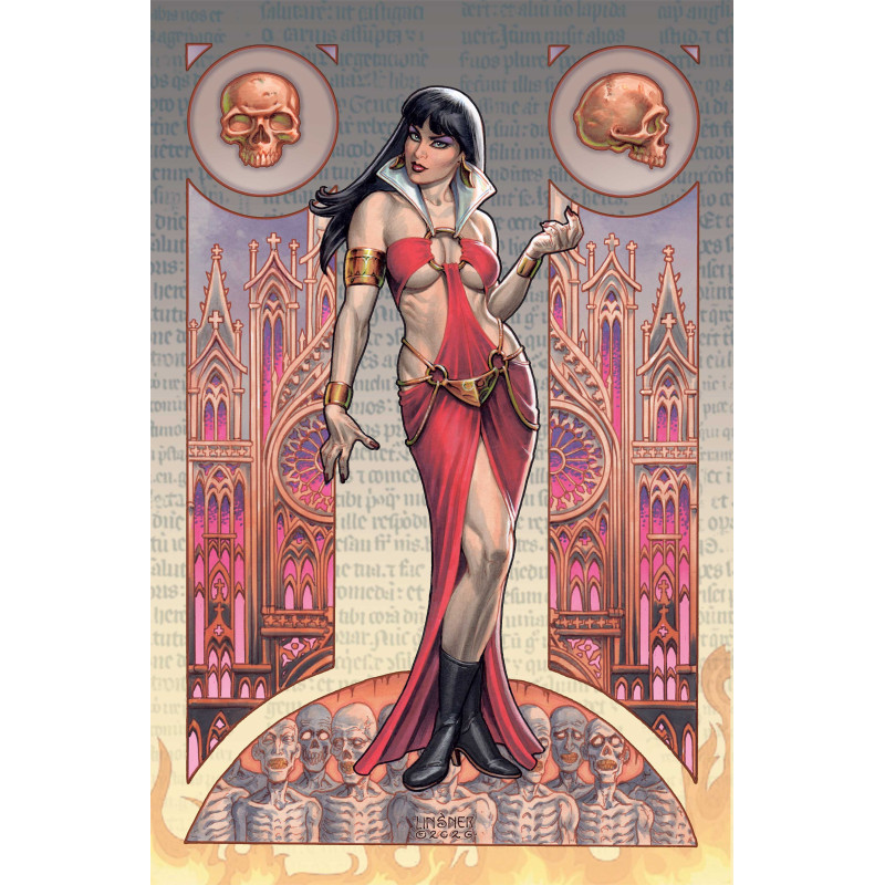 VAMPIRELLA PARADISE 1 CVR I JOSEPH MICHAEL LINSNER LTD VIRGIN VAR