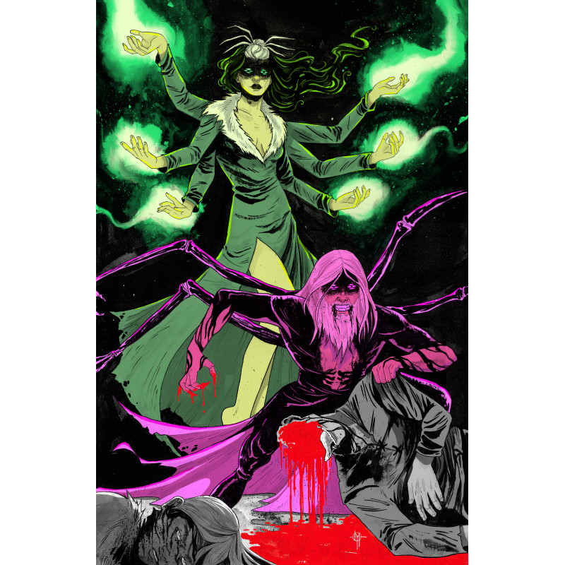 WE DONT KILL SPIDERS SEASON OF THE WITCH 5 (OF 5) CVR B 10 COPY MEGAN HUTCHISON UNLOCK VAR