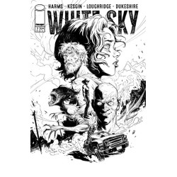 WHITE SKY 7 CVR B SUMEYYE KESGIN B&W VAR (MR)