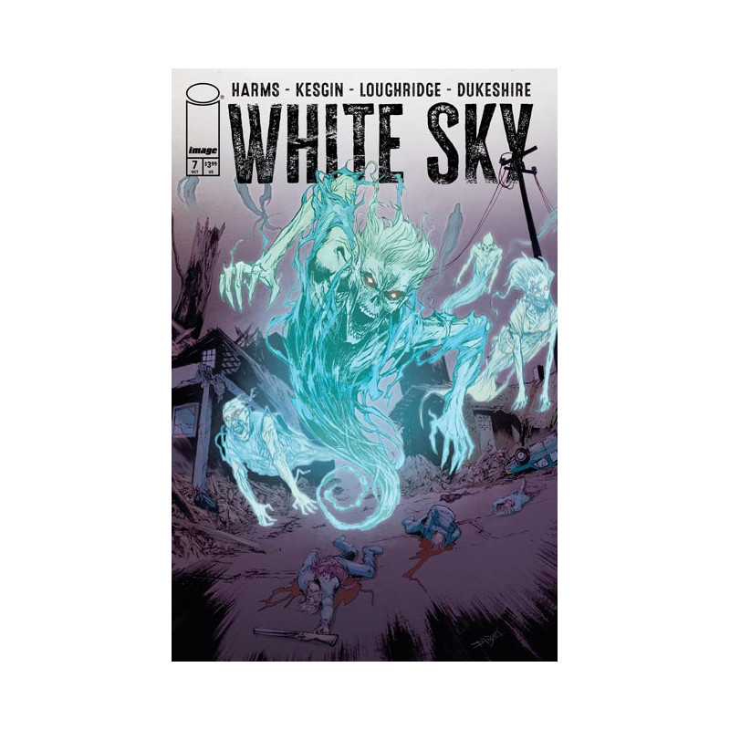 WHITE SKY 7 CVR C CHRISTIAN DIBARI & LEE LOUGHRIDGE VAR (MR)