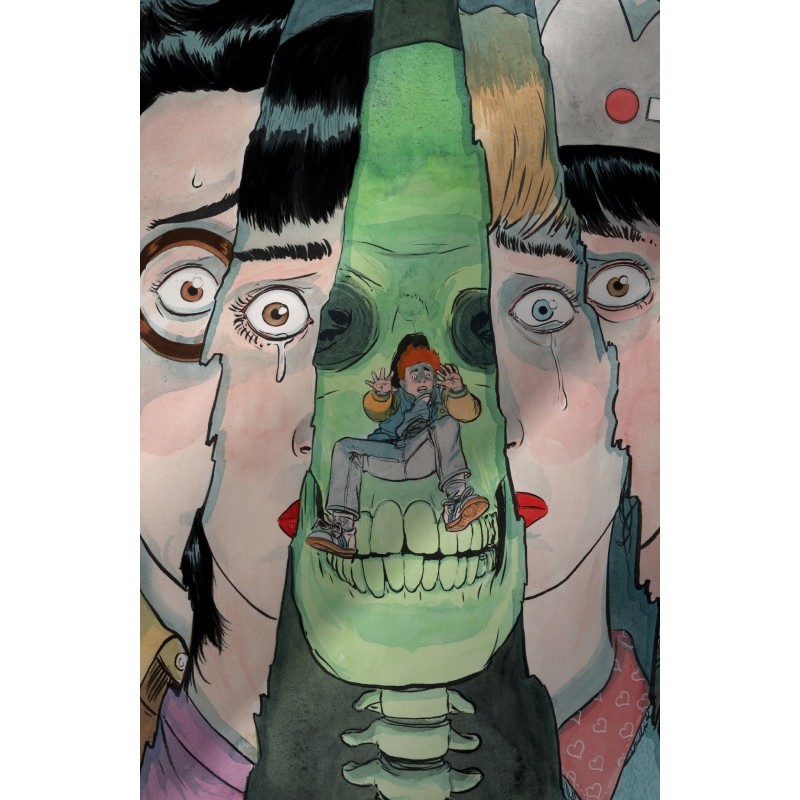 ARCHIE IN HELL 1 COVER G PATRICK HORVATH FOIL VAR
