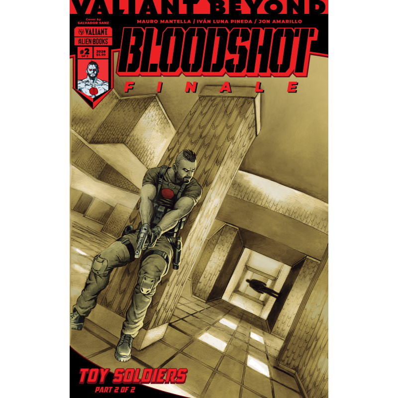 VALIANT BEYOND: BLOODSHOT 8--TOY SOLDIERS 2 FINALE COVER A (SANZ)