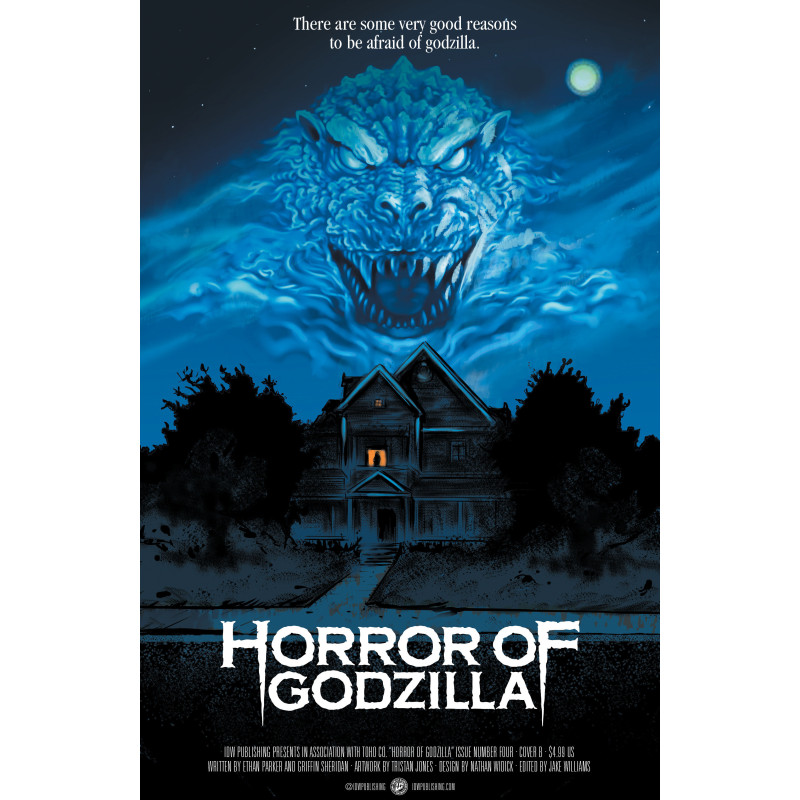 THE HORROR OF GODZILLA KAI-SEI ERA 4 VARIANT B (TUNICA MOVIE HOMAGE COVER)