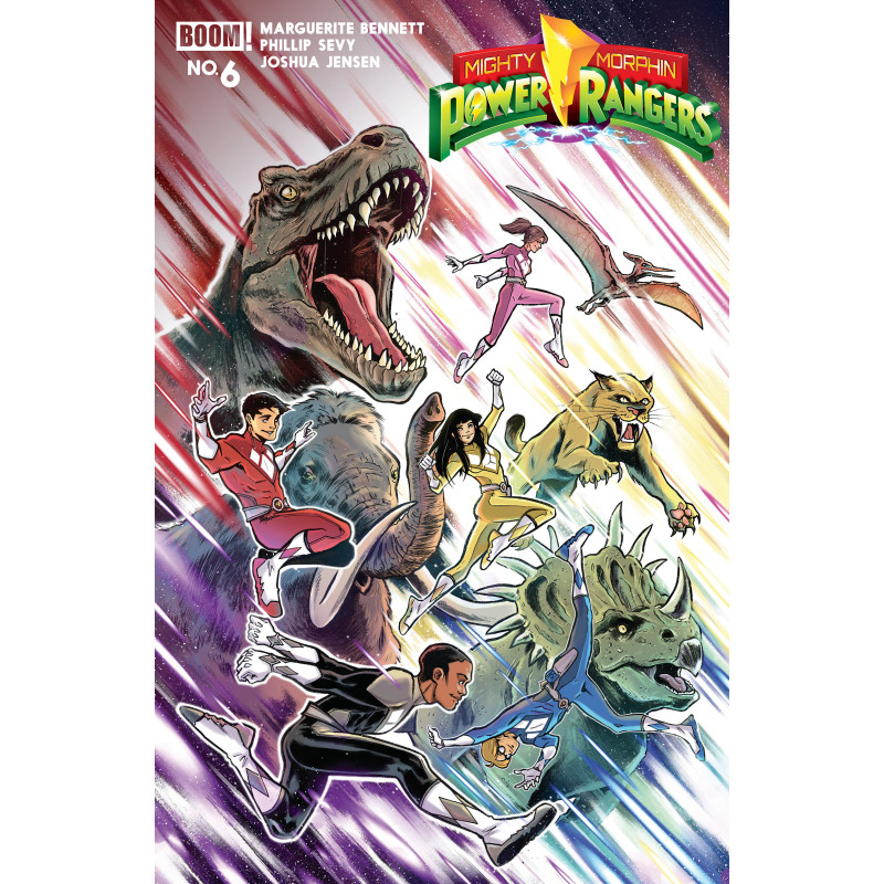 MIGHTY MORPHIN POWER RANGERS (2026) 6 A MAIN (DRESSED, DI GIANFELICE)