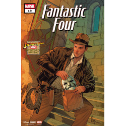 FANTASTIC FOUR 19 MARCO CHECCHETTO INDIANA JONES MARVEL ARTIFACT VARIANT