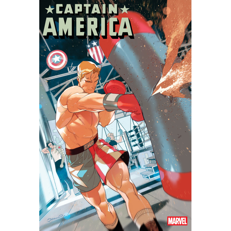 CAPTAIN AMERICA 17 SIMONE DI MEO WORKOUT VARIANT