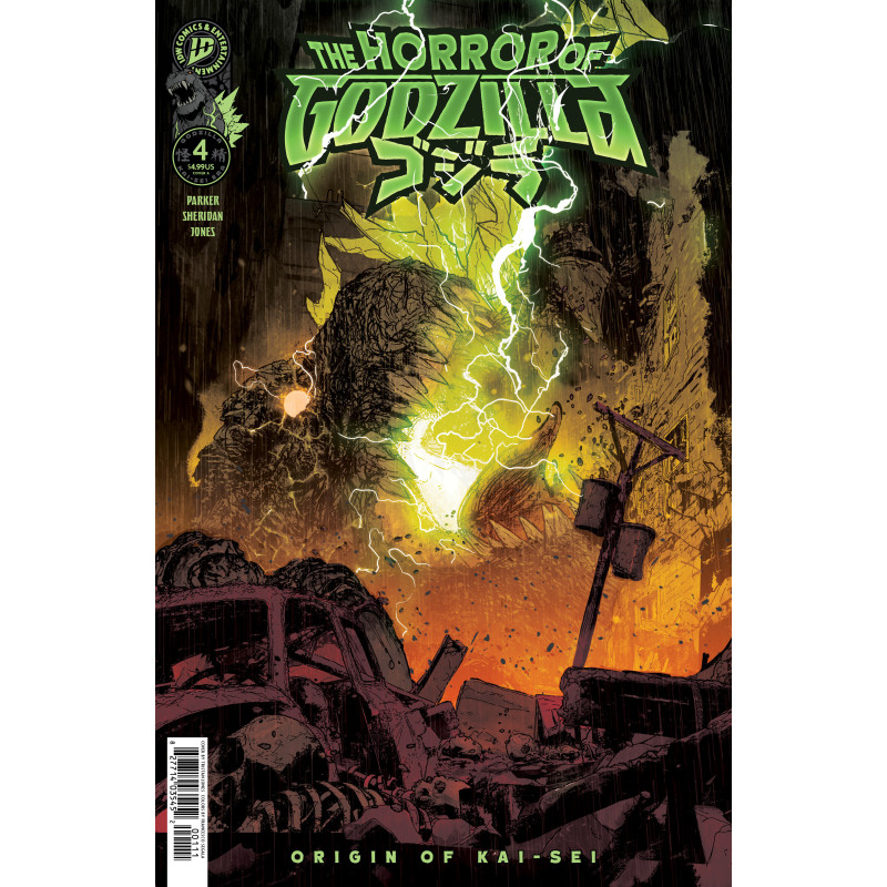 THE HORROR OF GODZILLA KAI-SEI ERA 4 COVER A (JONES)