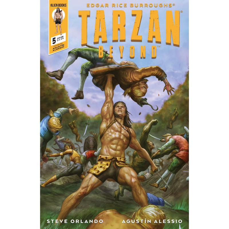 TARZAN BEYOND 5 COVER A (ALESSIO)