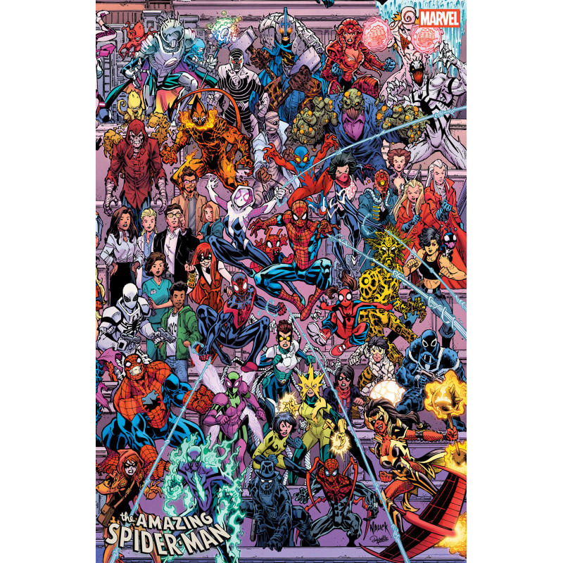 AMAZING SPIDER-MAN 1003 TODD NAUCK 4-PART CONNECTING LEGACY VARIANT