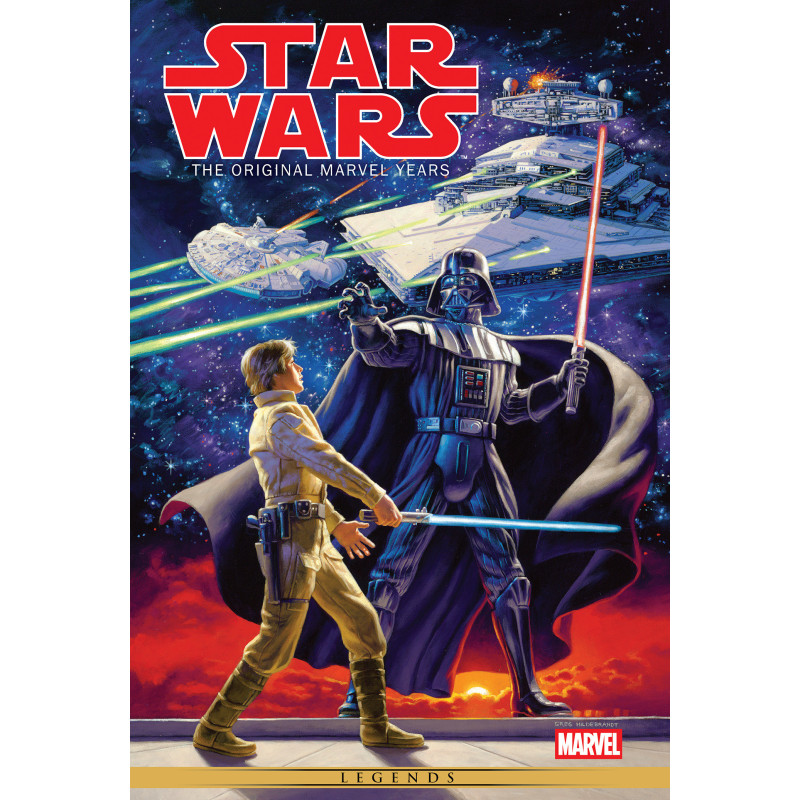 STAR WARS: THE ORIGINAL MARVEL YEARS OMNIBUS VOL. 1 HOWARD CHAYKIN COVER NEW PRINTING