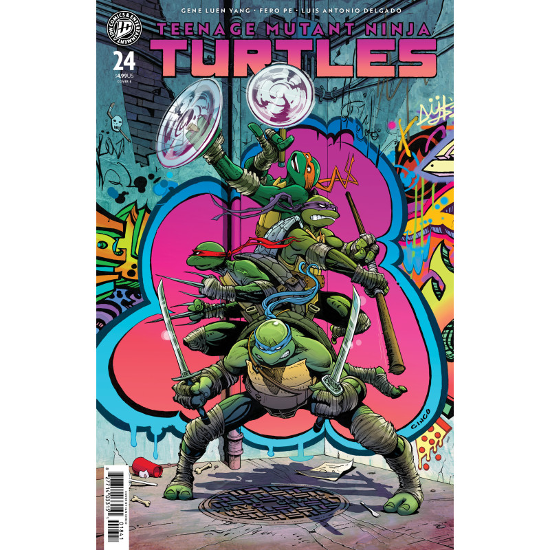 TEENAGE MUTANT NINJA TURTLES 24 VARIANT E (CINCO)