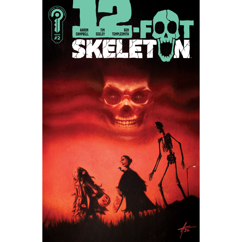 12-FOOT SKELETON 2 COVER B AARON CAMPBELL