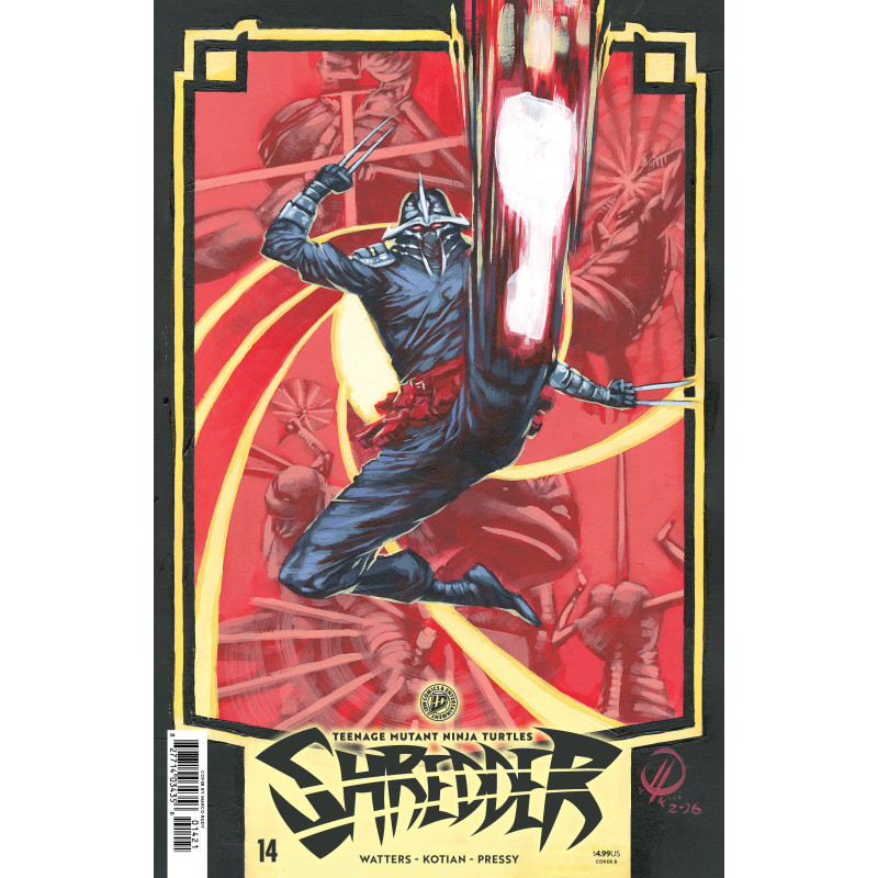 TEENAGE MUTANT NINJA TURTLES: SHREDDER 14 VARIANT B (RUDY)