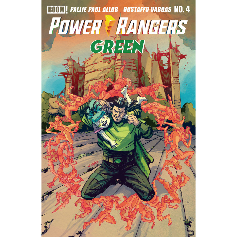POWER RANGERS GREEN 4 B VARIANT (DRESSED, VARGAS)