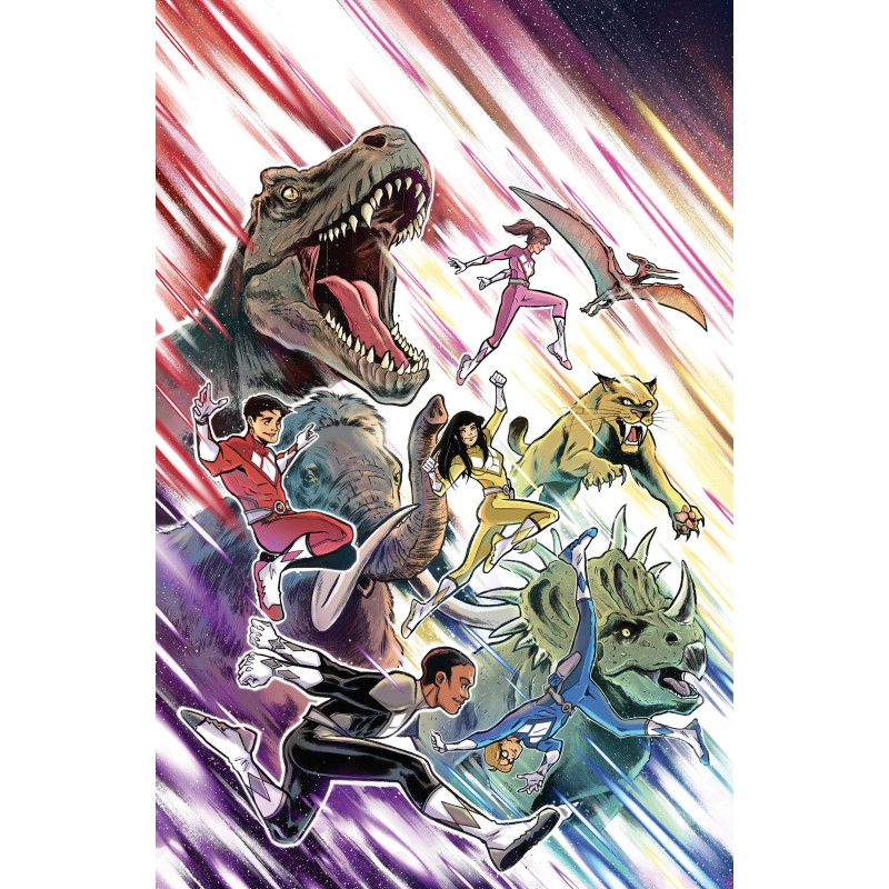 MIGHTY MORPHIN POWER RANGERS (2026) 6 E FOIL VARIANT (FULL ART, FOIL, DI GIANFELICE)