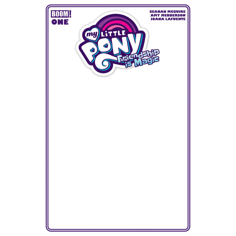 MY LITTLE PONY: FRIENDSHIP IS MAGIC (2026) 1 D BLANK SKETCH VARIANT