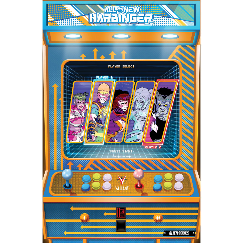 VALIANT BEYOND: ALL-NEW HARBINGER FINALE--THE WEDDING VARIANT B (GRIFFIN FULL ART ARCADE VARIANT)