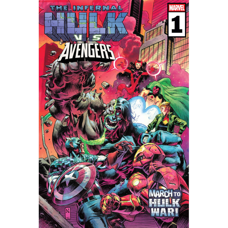 INFERNAL HULK VS. AVENGERS 1 COVER A