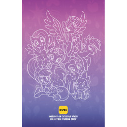 MY LITTLE PONY: FRIENDSHIP IS MAGIC (2026) 1 E POLYBAGGED COLLECTIBLE CARD VARIANT (DRESSED, FLEECS)