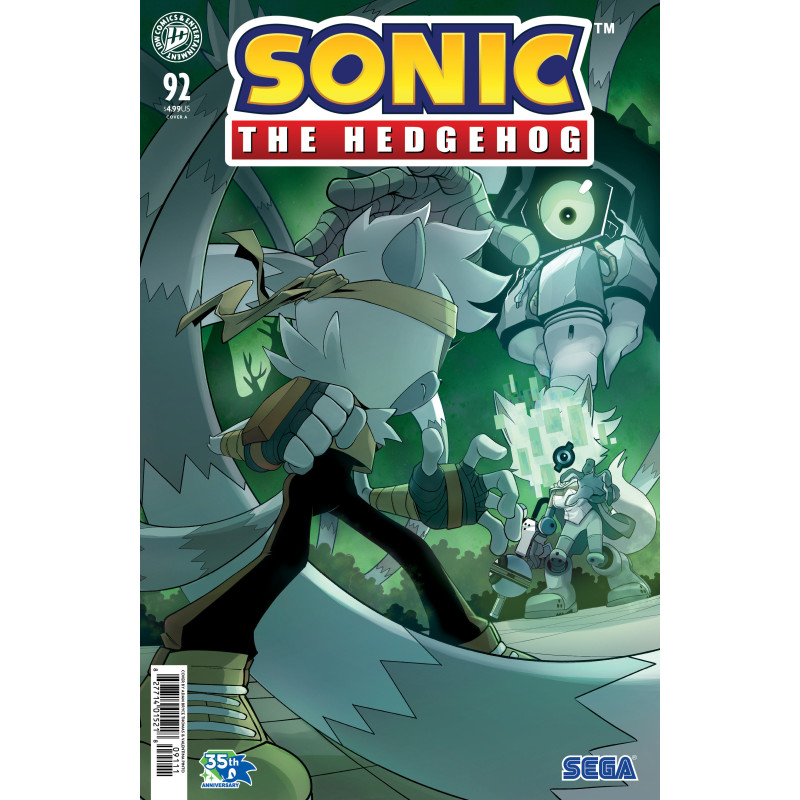 SONIC THE HEDGEHOG 92 COVER A (THOMAS)