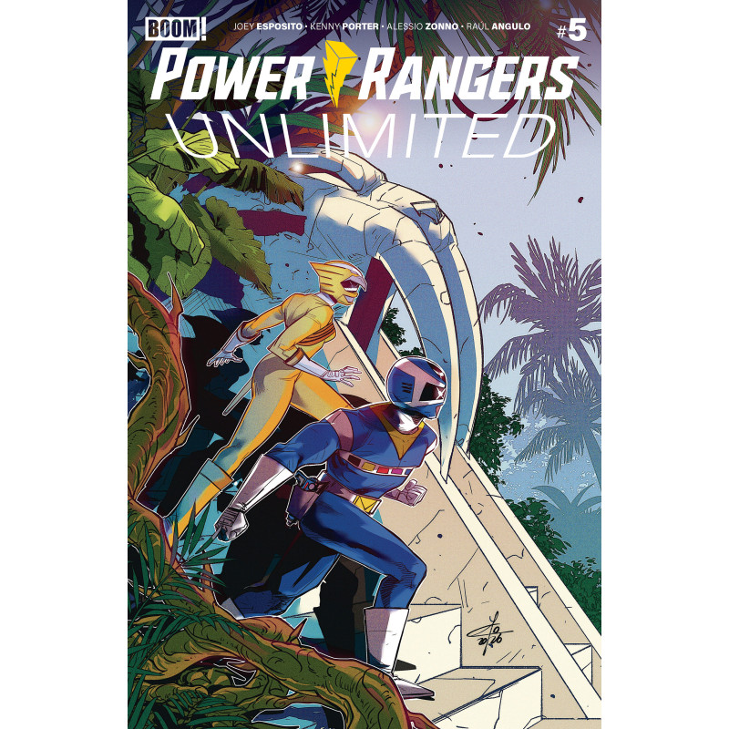 POWER RANGERS UNLIMITED 5 B VARIANT (DRESSED, CARLINI)